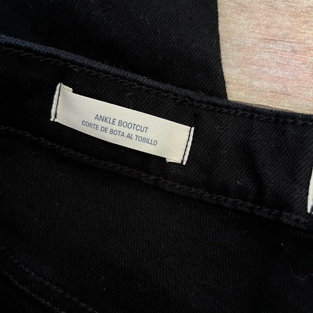 NEW Universal Thread Black Denim Ankle Bootcut Jeans - Picture 9 of 15